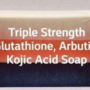 Triple Strength Glutathione, Abutin, Kojic Acid Soap